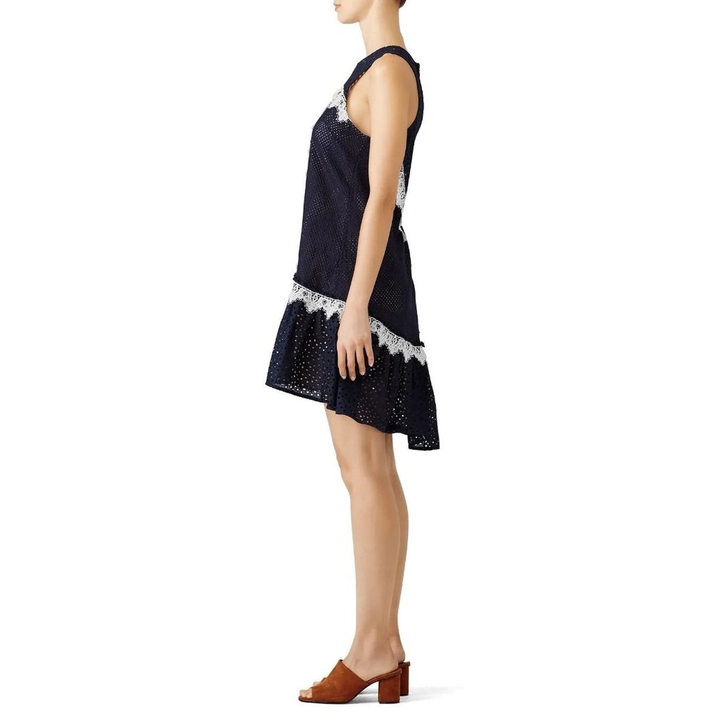 Nha Khanh Navy Bell Dress size 4 - Picture 9 of 9